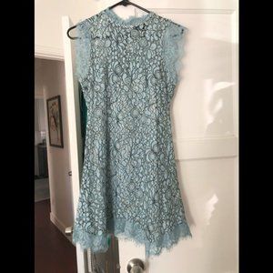 TopShop Lace Shell Mini Dress
